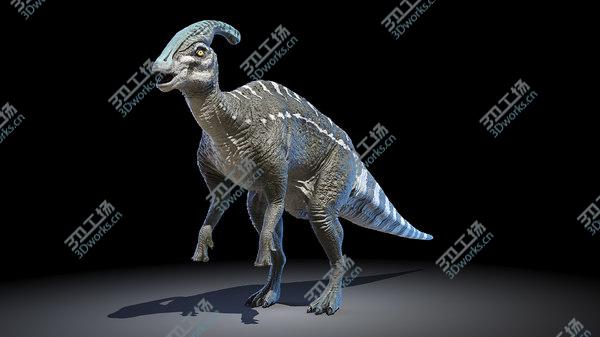 images/goods_img/20210312/3D Parasaurolophus model/3.jpg